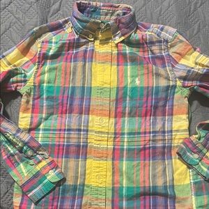 Polo Ralph Lauren Multicolor Plaid Kids Shirt